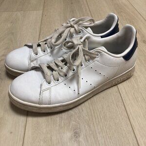Adidas Stan Smith White Sneakers Women's 8.5 Casual Travel School Preppy